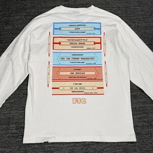 FTC Skateboard Shirt Men Medium Tee Juke Box Sade De la Soul Beatles Skater